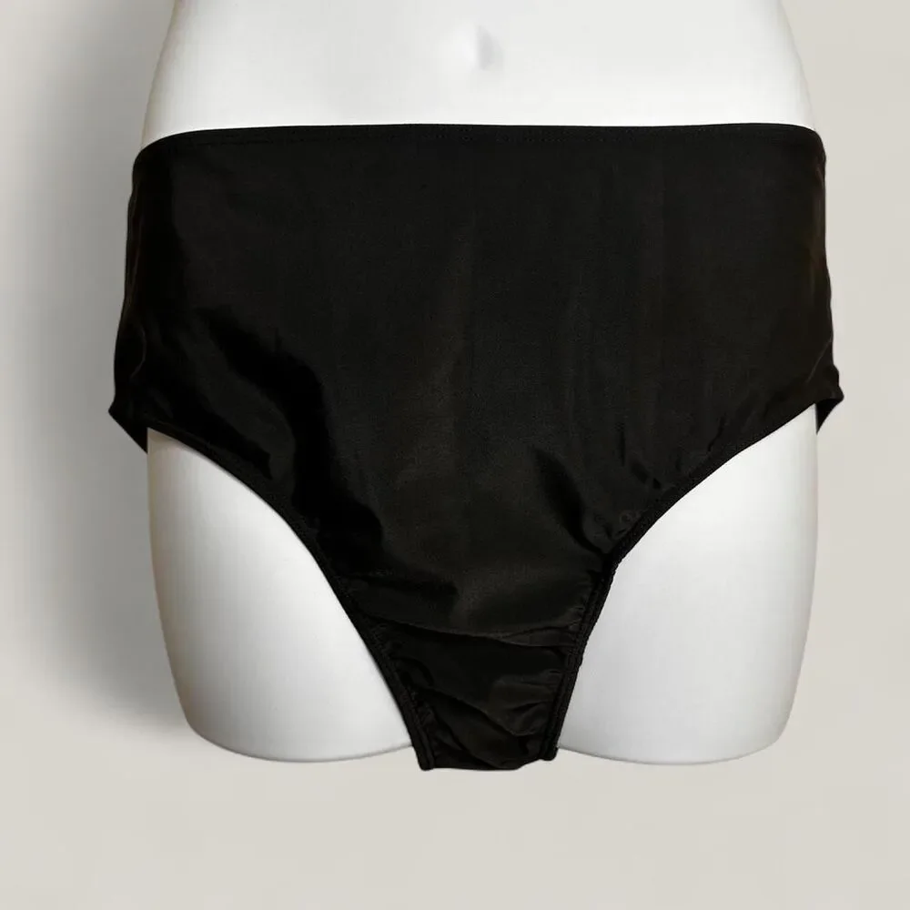 Unbranded Women's Black Bikini-and-tankini-bottoms - Picture 1 of 3